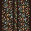 Arvidssons textil Textilvaxduk|Textilvaxduk Leksand bård svart med traditionellt dalahästmönster