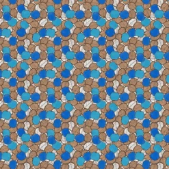 Textilvaxduk|Textilvaxduk Päppel blå