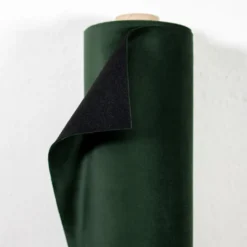Nordisk Textil Möbelsammet|Enfärgade Möbeltyger|Tiffany Winter Moss möbelsammet – Slitstark & Lyxig