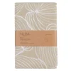 Bordsduk|Tilda beige bordsduk med grafiskt mönster i bomull 140x280cm
