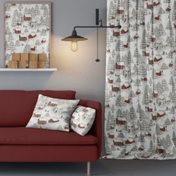 Arvidssons textil Arvidssons Textil|Jultyger|Timmerbyn vit