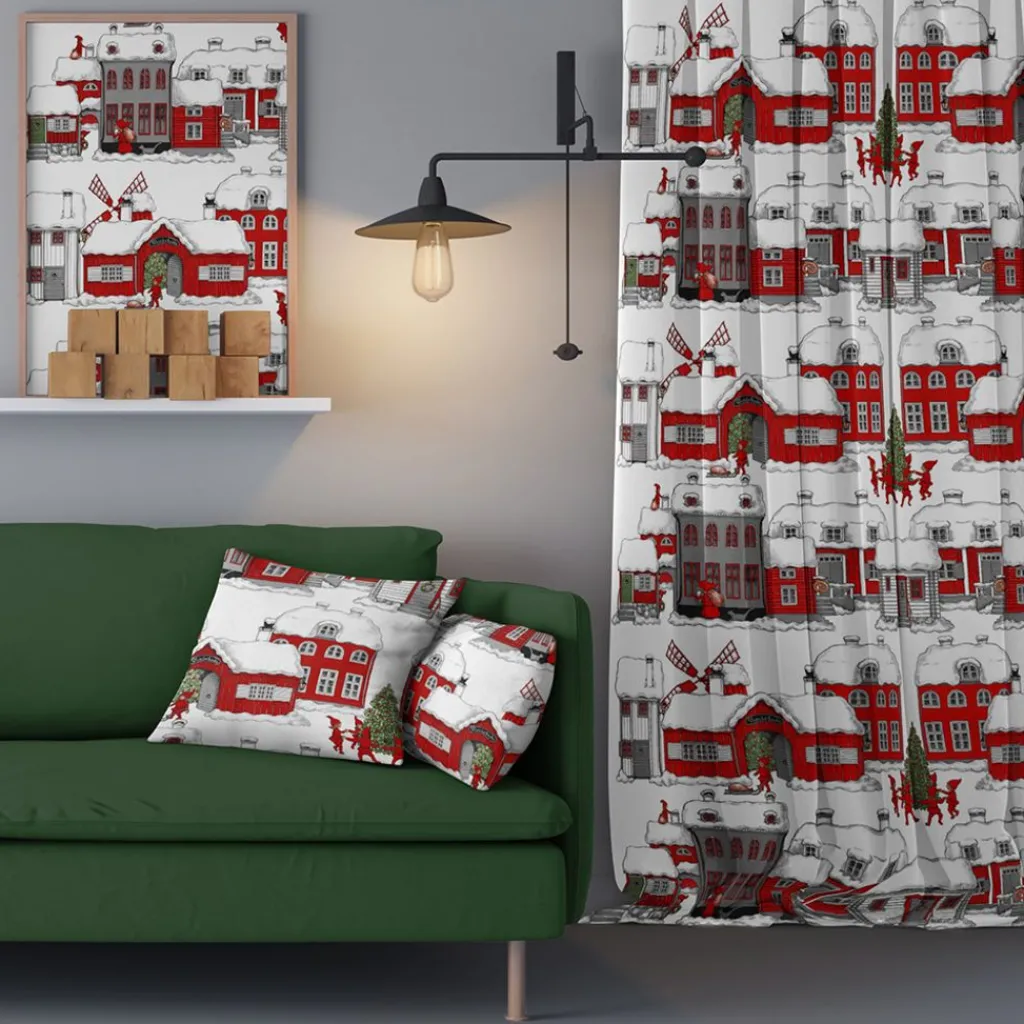 Arvidssons textil Gardintyger Mönstrade|Arvidssons Textil|Tomteboda vit