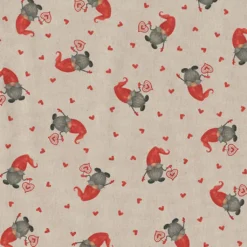 Gardintyger Mönstrade|Jultyger|Tomte love tyg
