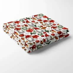 Arvidssons textil Juldukar|Bordsduk|Tomteskogen bordsduk