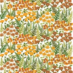 Arvidssons textil Gardintyger Mönstrade|Arvidssons Textil|Täppan gul tyg