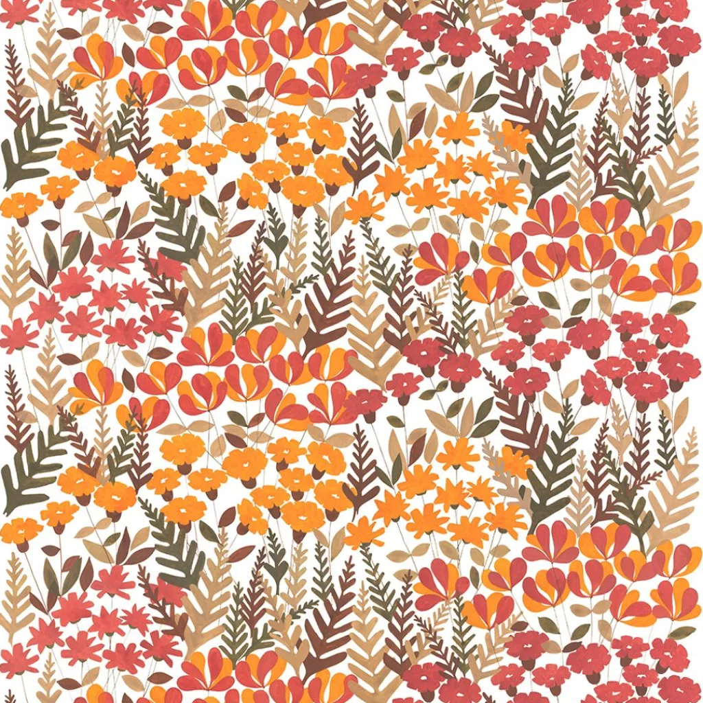Arvidssons textil Gardintyger Mönstrade|Arvidssons Textil|Täppan rost tyg