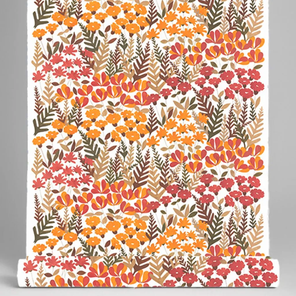 Arvidssons textil Gardintyger Mönstrade|Arvidssons Textil|Täppan rost tyg
