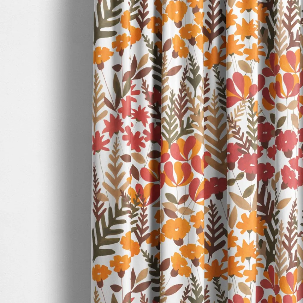 Arvidssons textil Gardintyger Mönstrade|Arvidssons Textil|Täppan rost tyg