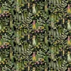 Arvidssons textil Gardintyger Mönstrade|Arvidssons Textil|Trädgård svart/grön tyg