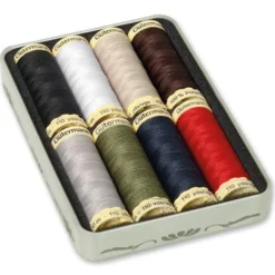 Gutermann Sytråd|Trådset nostalgibox basfärger