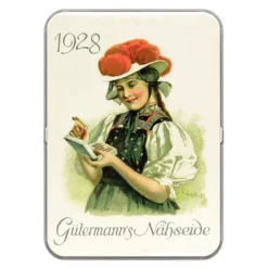 Gutermann Sytråd|Trådset nostalgibox färgglad