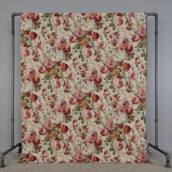 Arvidssons textil Blommiga Möbeltyger|Mönstrade Möbeltyger|Turin crème jacquard - lyxigt möbeltyg