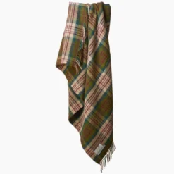 Tweedmill textiles Ullplädar|Ullpläd Tweedmill - Tartan Thistleberry 100% Ull, 150 x 183 cm