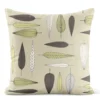 Arvidssons textil Mönstrade Kuddfodral|Under Trädet – Kuddfodral Beige