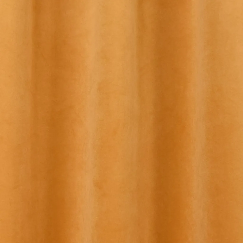 Nordisk Textil Gardintyger Enfärgade|Sammetstyger|Velvet gul enfärgat sammetstyg