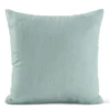 Nordisk Textil Enfärgade Kuddfodral|Verone Linne Aqua kuddfodral