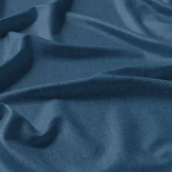 Nordisk Textil Gardintyger Enfärgade|Linnetyger|Verone Linne Blå – Stentvättat 100 % Lin