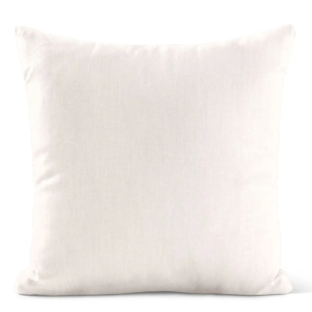 Nordisk Textil Enfärgade Kuddfodral|Verone Linne Offwhite kuddfodral