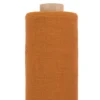 Nordisk Textil Gardintyger Enfärgade|Linnetyger|Verone Linne Rost – Stentvättat 100 % Lin