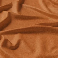 Nordisk Textil Gardintyger Enfärgade|Linnetyger|Verone Linne Rost – Stentvättat 100 % Lin