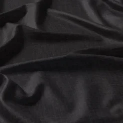 Nordisk Textil Gardintyger Enfärgade|Linnetyger|Verone Linne Svart – Stentvättat 100 % Lin