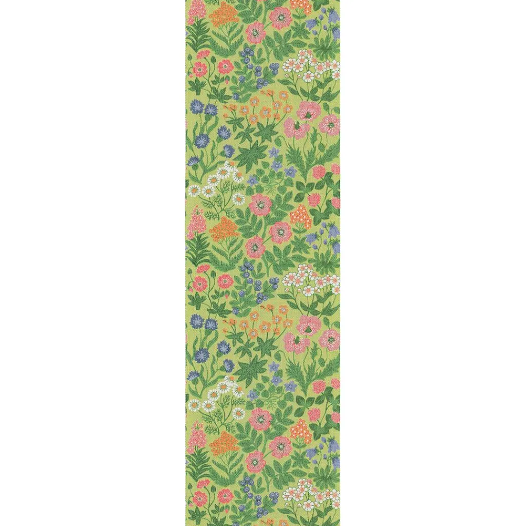 Ekelund Bordslöpare|Ekelund Löpare|Vildblommor löpare 35x120 - s Linneväveri