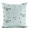 Arvidssons textil Mönstrade Kuddfodral|Villa Villekulla grön kuddfodral