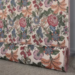 Mönstrade Möbeltyger|Vintage flora – gobelängtyg i klassisk stil för möbler & inredning
