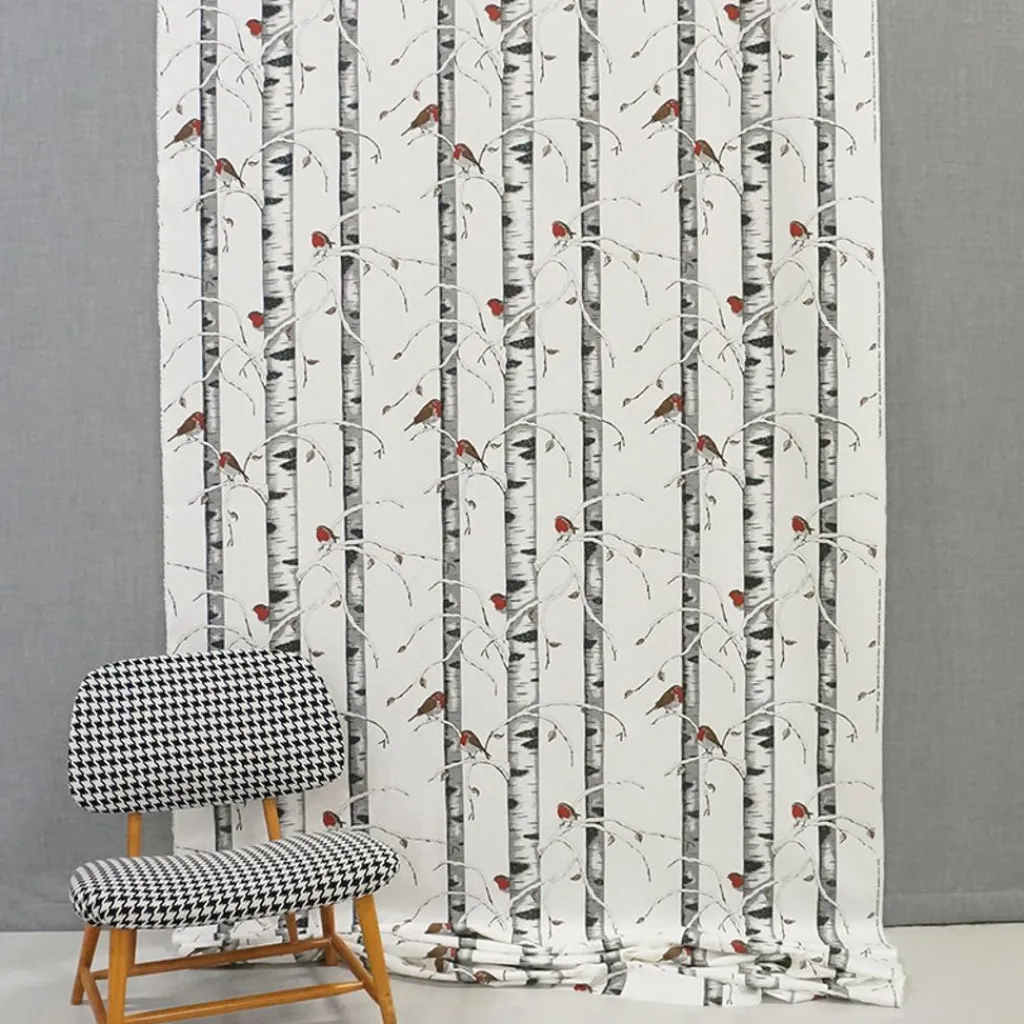 Arvidssons textil Gardintyger Mönstrade|Arvidssons Textil|Vinterdungen tyg