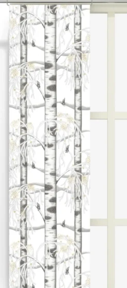 Arvidssons textil Julgardiner|Panelgardiner|Vinterskrud panelgardiner