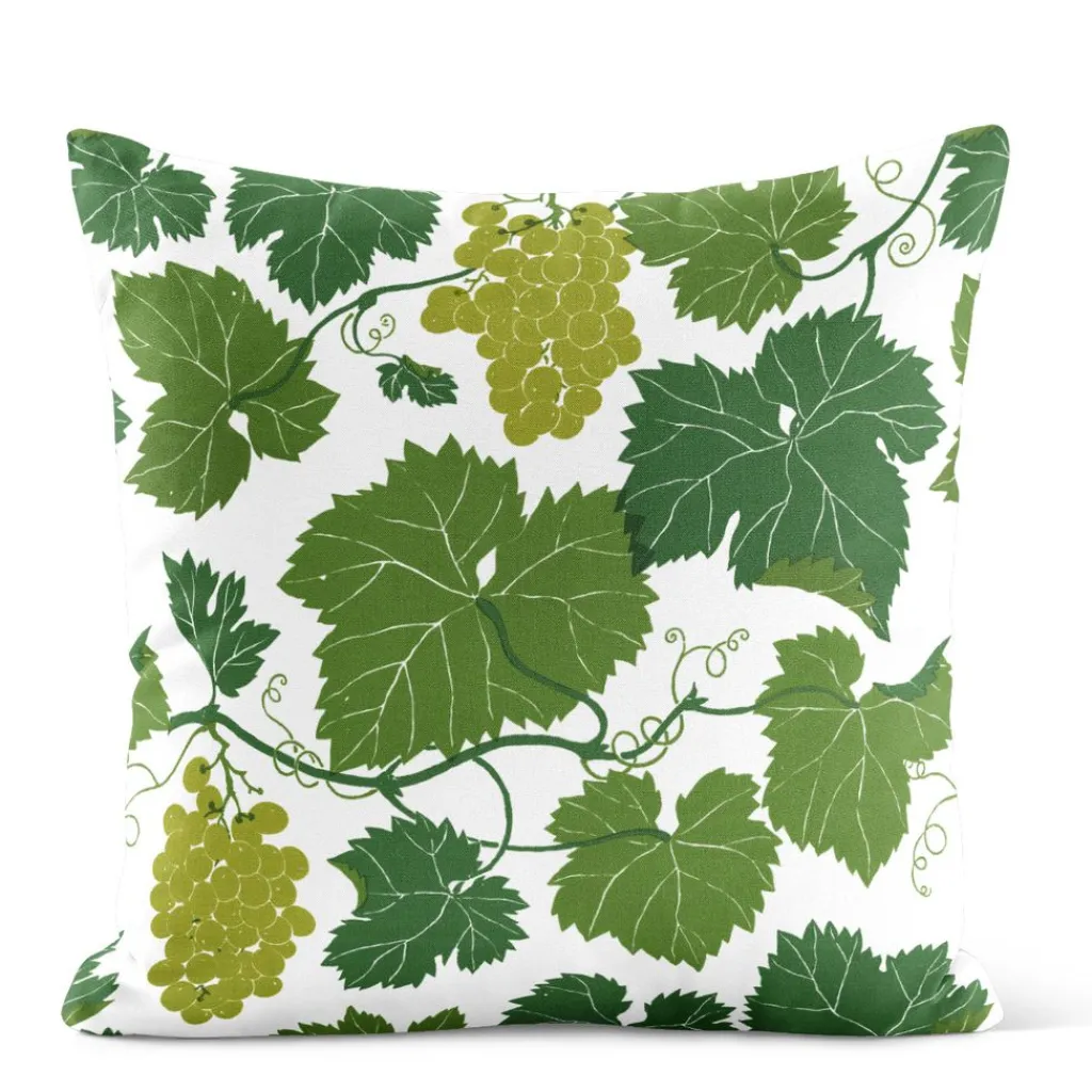 Arvidssons textil Mönstrade Kuddfodral|Vitis Vinifera kuddfodral