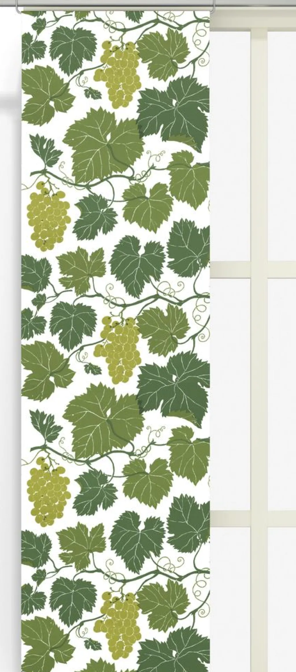 Arvidssons textil Panelgardiner|Vitis Vinifera panelgardiner med vindruvsmotiv