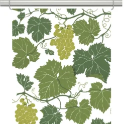 Arvidssons textil Panelgardiner|Vitis Vinifera panelgardiner med vindruvsmotiv