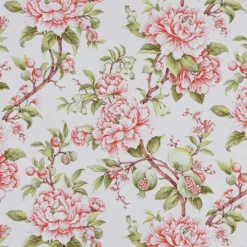 Nordisk Textil Gardintyger Mönstrade|Vivienne blommigt gardintyg med pioner och granatäpplen