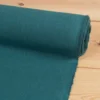 Nordisk Textil Gardintyger Enfärgade|Linnetyger|Washed lin/bomull petrol tyg