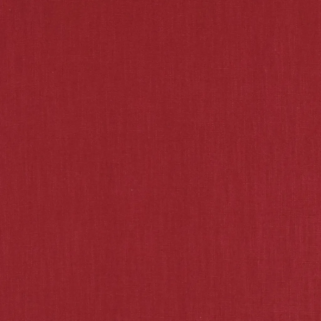 Nordisk Textil Gardintyger Enfärgade|Linnetyger|Washed lin/bomull röd tyg