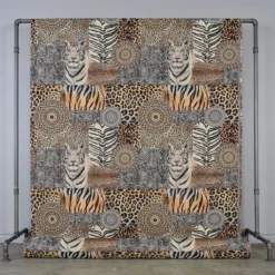 Nordisk Textil Mönstrade Möbeltyger|Wildlife Mandala möbeltyg