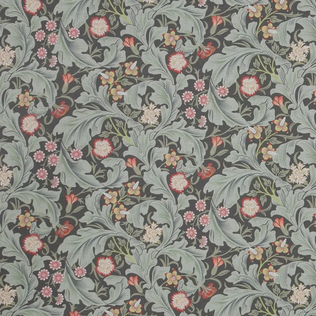 Nordisk Textil Arts & Crafts Tyger|Gardintyger Mönstrade|Willow grön tyg