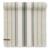 Jakobsdals Bordslöpare|Wove beige löpare 35x120 cm – Randig bordslöpare