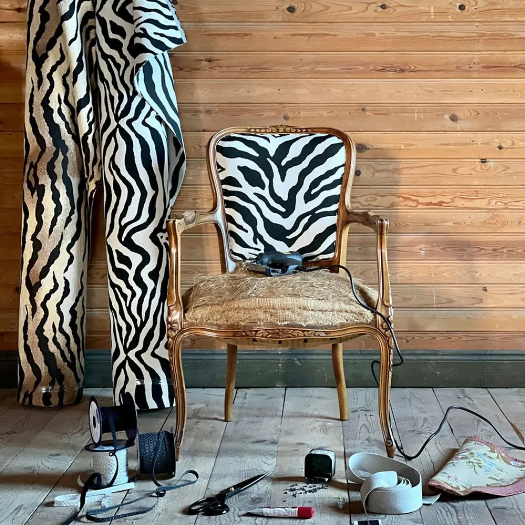 Mönstrade Möbeltyger|Zebra möbeltyg
